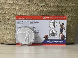 2022 - Naim Süleymanoğlu Gümüş Hatıra Parası - Darphane sertifikalı