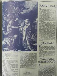 Bravo Fal Dergisi - Ekim 1982 - Kehanet gene gündemde - Fal ve Kehanet - Astroloji - Bioritm Falı - Bakla Falı - Remil Falı - Papatya falı - Domino falı - Zar falı - Sayı Falı - Kitap sayfası açarak fal bakma - Tarot Falı - İskambil Falı - Yazı falı - çay falı - kahve Falı - El falı - Frenoloji ve fizyognomi - Rüya falı - Nostradamus -
