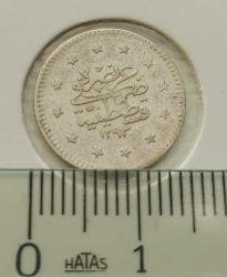 1293-33 GÜMÜŞ 1 KURUŞ SULTAN II.ABDÜLHAMİT DÖNEMİ ORİJİNAL ÇİLALTI cc2dd3 NADİRDİR