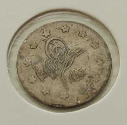 1293-19 GÜMÜŞ 1 KURUŞ SULTAN II.ABDÜLHAMİT DÖNEMİ ORİJİNAL ÇİLALTI ppp2y1 NADİRDİR