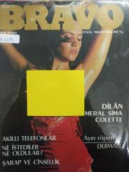 Bravo Dergisi - Eylül 1984 - Sayı:39 - Dilan Meral - Sima Colette - Derwall  - Sevtap Parman - Metin Erksan - Marilyn Monroe - Laurence Durrel - Sylvester Stallone - Tender Mercies -Omar Sharif - Hanna Schygulla - Paco de Lucia  - Olinka deodorant reklamı - Dilan Vreskala - Marilyn'e ölüm yakışmaz - Gönül Akkor - Tekin Aral - Ertuğrul Akbay - Rüçhan Adlı - Colette Thevenot - Köpekbalıklarını evcilleştiren denizkızları - Ralli , Balkan Şampiyonu 'nu belirledi - Gerçek bir otomobil şöleni - Hasan Cemal  - Haydar Dümen  - Denise Turner - Uçak Gemileri - Roth sigara reklamı fotoğraf ve haberi - Tam Takım Dergi