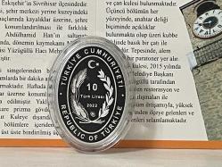 2022 - Eskişehir Sivrihisar Saat Kulesi Darphane Sertifikalı Gümüş Hatıra Para - Çil