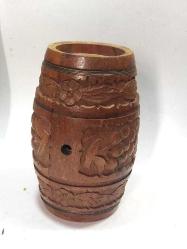 P70-------AHŞAP DEKORATİF EL DEKORLU KÜÇÜK FIÇI