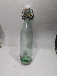 PORSELEN KAPAKLI ESKİ TEKEL 35 CL RAKI ŞİŞESİ