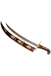 86 Cm Dekoratif El İşi Sedef İşlemeli Kılıç