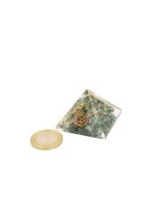 Hakiki Doğal Zümrüt Taşı Orgonit Piramit