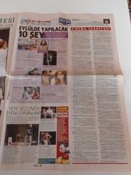 Milliyet Cadde Gazetesi - 9 Eylül 2012 - Kuzey Güney Dizisi - Kıvanç Tatlıtuğ - Tom Cruise - Katie Holmes - Yılmaz Güney - Nurgül Yeşilçay Kardeşini Evlendirdi - Muhteşem Yüzyıl Dizisi - Azra Akın - Fatmagül'ün Suçu Ne