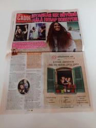 Milliyet Cadde Gazetesi - 9 Eylül 2012 - Kuzey Güney Dizisi - Kıvanç Tatlıtuğ - Tom Cruise - Katie Holmes - Yılmaz Güney - Nurgül Yeşilçay Kardeşini Evlendirdi - Muhteşem Yüzyıl Dizisi - Azra Akın - Fatmagül'ün Suçu Ne