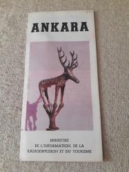 Ankara Tanıtım Broşürü ( fransızca ) Basın Yayın ve Turizm Vekaleti