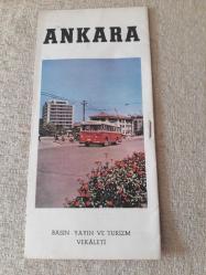 Ankara Tanıtım Broşürü ( fransızca ) Basın Yayın ve Turizm Vekaleti
