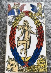 Marsilya Tarot Destesi 78 kart ve  kitap  YENİDİR KART TAROT KARTLARI