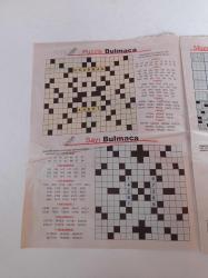 Hürriyet Bil Bul Bulmaca Gazetesi - 25 Mart 2008 - Oryantal Asena Fotoğrafı - Fatma Girik Fotoğrafı - Puzzle Bulmaca - Sayı Bulmaca - Mozaik Bulmaca - Artan Sözcük - Zincir Bulmaca - Çengel Bulmaca - Sudoku - Kare Bulmaca