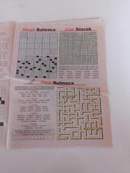 Hürriyet Bil Bul Bulmaca Gazetesi - 25 Mart 2008 - Oryantal Asena Fotoğrafı - Fatma Girik Fotoğrafı - Puzzle Bulmaca - Sayı Bulmaca - Mozaik Bulmaca - Artan Sözcük - Zincir Bulmaca - Çengel Bulmaca - Sudoku - Kare Bulmaca