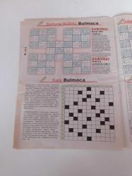 Hürriyet Bil Bul Bulmaca Gazetesi - 25 Mart 2008 - Oryantal Asena Fotoğrafı - Fatma Girik Fotoğrafı - Puzzle Bulmaca - Sayı Bulmaca - Mozaik Bulmaca - Artan Sözcük - Zincir Bulmaca - Çengel Bulmaca - Sudoku - Kare Bulmaca