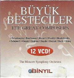 BÜYÜK BESTECİLER - THE GREAT COMPOSERS - 12 ADET: HAYDN, BRAHMS, GRIEG, BEETHOVEN, DVORAK, MENDELSSOHN, MOZART, VIVALDI, CHOPIN, TCHAIKOVSKY, CD ALBÜM
