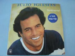 Efemera - JULIO IGLESIAS " Sentimental " LP - 1980 TÜRKİYE BASIM ( POP ) PLAK - kitantik - kitaLog
