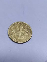 P24----MADENİ PARA AMERİKA 1950 ONE DIME