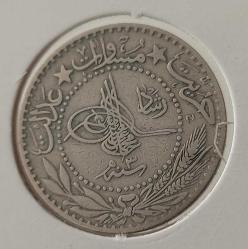 20 PARA 1327-3 SULTAN MEHMET REŞAT ORİJİNAL MADENİ NİKEL NADİR BB3CC2 ÇİLALTI