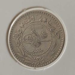 10 PARA 1327-7 SULTAN MEHMET REŞAT ORİJİNAL MADENİ NİKEL NADİR D1ÇÇ3 ÇİLALTI