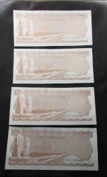 PARA 6.EMİSYON 3.TERTİP 20 LİRA 4 LÜ SET ÇİL KONDİSYONDA 862