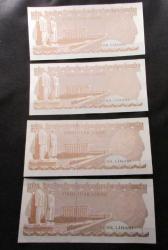 PARA 6.EMİSYON 3.TERTİP 20 LİRA 4 LÜ SET ÇİL KONDİSYONDA 862