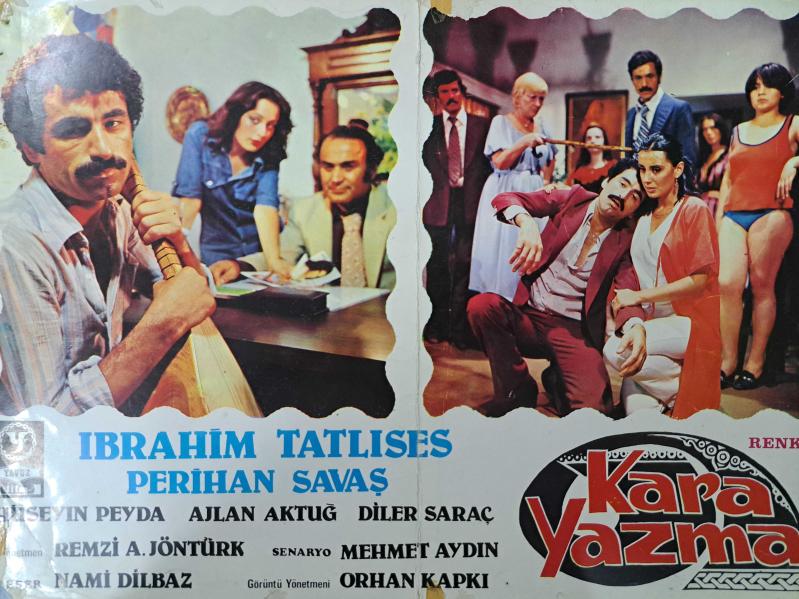Kara Yazma Filmi Lobi kartı No 1 Lobby Cards İbrahim  