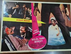 Helal Sana Behçet Filmi - Lobi kartı - No: 3  - Lobby Cards - Behçet Nacar- Feri Cansel - Yeşim Yükselen - Danyal Topatan - Yalçın Günay - Süheyl Eğriboz- Hasan Ceylan - Feridun Çölgeçen- Asuman Arsan - Altan Günbay - Oktay Yavuz - Yavuz Figenli- İhsan Yüce - Rafet Şiriner - Hilal Film - Şükrü Kirişci