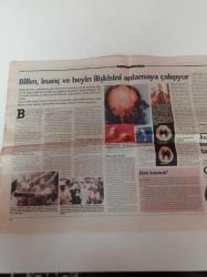 Cumhuriyet Bilim Teknik Gazetesi - 29 Mart 2003 - Sayı 836 - Bir Doğa Ve Kültür Yok Ediliyor - Nietzsche'nin Zamanı Geldi Mi - Endüstrimiz Dünyanın En Büyük Fizik Laboratuvarında Ödül Kazandı- Silahlar Yalanlar Ve Video - Michael Rich - Deney Hayvanları