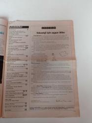 Cumhuriyet Bilim Teknik Gazetesi - 5  Haziran 1999 - Sayı 637 - Müjde Petrol Bitmeyecek - Cep Telefonlarını Gene Dikkatli Kullanın - 18 Haziran'da Üç Gezegen - Supernovalarla Uzay Ve Zamanı İncelemek - Ölü Spermlerden Hayat - TV'yi İlk Keşfeden Eleştiren