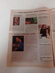 Cumhuriyet Bilim Teknik Gazetesi - 5  Haziran 1999 - Sayı 637 - Müjde Petrol Bitmeyecek - Cep Telefonlarını Gene Dikkatli Kullanın - 18 Haziran'da Üç Gezegen - Supernovalarla Uzay Ve Zamanı İncelemek - Ölü Spermlerden Hayat - TV'yi İlk Keşfeden Eleştiren
