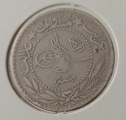 NİKEL 20 PARA 1327-5 SULTAN REŞAT ORİJİNAL MADENİ PARASI ÇİLALTI NADİR 1T2R1R