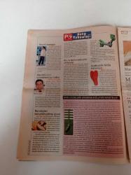 Cumhuriyet Bilim Teknoloji Gazetesi - 29 Eylül 2006 - Sayı 1019 - Tarihin En Büyük Bilimsel  Keşfi -- Ati Teknoloji Merkezi -Herkesin Potansiyel Bağımlı Olduğu Çağa Girdik - Yapay Kaslı Robotlarla Bilek Güreşi Yapar Mıydınız - Haydi Büyükler Aşıya - Disiplinler Arası İşbirliği