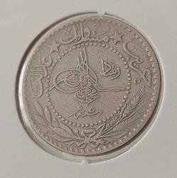 NİKEL 20 PARA 1327-5 SULTAN REŞAT ORİJİNAL MADENİ PARASI ÇİLALTI-ÇİL NADİR 1M2TT1