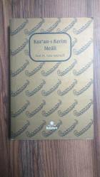 KUR'AN-I KERİM MEALİ