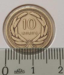 1951 YILI ORJİNAL MADENİ PİRİNÇ 10 ON KURUŞ NADİRDİR OOO2Y3 ÇİLALTI