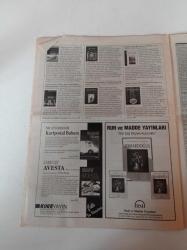 Cumhuriyet Kitap Gazetesi - 29 Ocak 1998 - Sayı 415 - Server Tanilli'den Bu Kez Bir Felsefe Kitabı Yaratıcı Aklın Sentezi - Uğur Mumcu'nun Bütün Yazıları Tamamlandı - Faruk Pekin'in Kaleminden Ve Zengin Bir Fotoğrafçı Kadrosunun Objektifinden Kapadokya - D. Adanır Marksizm Ve Türkiye Solu'nu Değerlendirdi