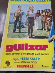 Gülizar Film afişi - No: 1 - Movie Poster -  Emel Sayın- Hulusi Kentmen- Tevhit Bilge- Atıf Kaptan- Hulki Saner - Özdemir Öğüt - Ediz Hun