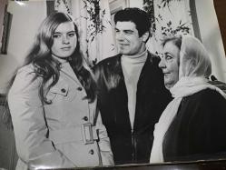 Kader Böyle İstedi Siyah Beyaz Türk Filmi ( 1968 ) - Lobi Kartı - No: 2 - Lobby Cards - İzzet Günay- Nilüfer Koçyiğit- Şaziye Maral - Turgut Boralı- Önder Somer - Aliye Rona