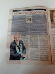 Cumhuriyet Kitap Gazetesi - 8 Haziran 2006 - Sayı 851 - Türkan Saylan Radyo Cumhuriyet Söyleşileri - Selçuk Altun Kitap Cenneti Buenos Aires'ten Notlar - Rıza Kıraç Araf'ta Bir Melek - Enis Batur - Pervasız Pertavsız - Piraye Şengel'in Polisiye Kitabı Ay Çöreği - Italo Svevo