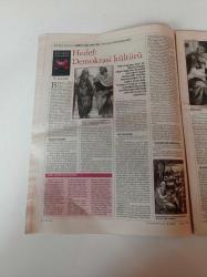 Cumhuriyet Kitap Gazetesi - 8 Ocak 2004 - Paul Verlaine - Şairler Prensi - Ahmet Cevizci- Felsefe Ansiklopedisi'nde Editör Olmak - Semih Poroy - Feklavye'de Dickens'ı Anıyor - Metin Fındıkçı - Mahmud Derviş - Fethi Naci Onat Kutlar'ı Anlatıyor