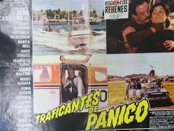 Trafıcantes De Panıco  Film   - Afişi - No: 1 - Movie Poster -  Rene Cardona Jr. - Stuart Whitman - Antonella Interlenghı- Marisa Mell- Hugo Stiglitz- Frasncisco Rabal - Gıannı Macchıa- Mario Almada- Sonıa Vıvıanı - Victoria Vera - Fernando Almada - Tıto Bonılla- Orlando Urdaneta