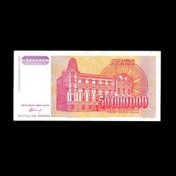 YUGOSLAVYA (1993) - 50.000.000 Dinar (ÇT-ÇÇT 7,5/10) 