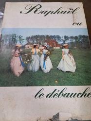 Raphael Ou Le Debauche (Raphael ve Sefahat) Film - Broşürü - No: 2 - Brochure  -  Mag Bodard -  Michel Deville - Nina Companeez - Claude Lecomte - Bellini - Maurice Ronet - Françoise Fabıan- Jean Vilar- Brigitte Fossey - Jean Pıerre Bernand - Helene Arie - 6 Sayfalık Broşür