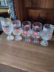 0.3LT TUBORG BİRA BARDAĞI  KADEHİ 5 ADET