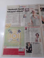 Milliyet Cuma Gazetesi - 11 Temmuz 2003 - İstanbul Teknik Üniversitesi Modacı Yetiştirecek - Dilara Endican - Hülya Avşar - Tarkan - HP Hizmetler Ülke Direktörü Resan Yüner - Sabancı Holding Reklam Ve Halkla İlişkiler Müdürü Arzu Çekirge Paksoy Fotoğrafı - Sabancı Holding İkinci Üniversitem - Garanti Bankası Genel Müdürü Akın Öngör