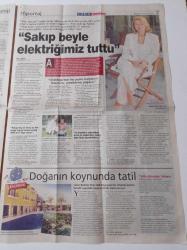 Milliyet Cuma Gazetesi - 11 Temmuz 2003 - İstanbul Teknik Üniversitesi Modacı Yetiştirecek - Dilara Endican - Hülya Avşar - Tarkan - HP Hizmetler Ülke Direktörü Resan Yüner - Sabancı Holding Reklam Ve Halkla İlişkiler Müdürü Arzu Çekirge Paksoy Fotoğrafı - Sabancı Holding İkinci Üniversitem - Garanti Bankası Genel Müdürü Akın Öngör