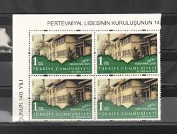 LOT.4 » 2012 PERTEVNİYAL LİSESİ 4 LÜ BLOK - KATALOG NO.4343