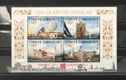 LOT.15 » 2012 LONDRA 2012 ANMA BLOĞU  - KATALOG NO. B 99