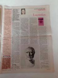 Cumhuriyet Kitap Gazetesi - 26 Mayıs 2005 - Sayı 797 - Gündemde Arkeoloji Var - Numan Esin Devrim Ve Demokrasi - Lucretius - Piyale Madra Ademler Havvalar - Aydın Boysan Ne Güzel Günlermiş - Dostoyevski - Bir Yazarın Günlüğü - Ana Tanrıça Kybele'nin Kral Midas'ın Ülkesi Phrygia- İlyada
