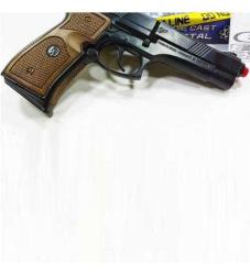 VIP KALİTE METAL POLİS TABANCASI METAL KAPSÜL TABANCASI 8Lİ KAPSÜL POLİS TABANCASI OYUNCAK TABANCA